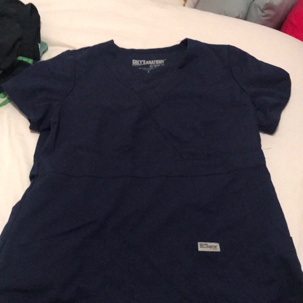 greys anatomy scrub top